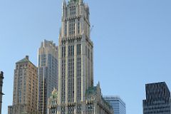 26 225 Broadway, Barclay Tower, Woolworth Building From The Walk Near The End Of The New York Brooklyn Bridge.jpg